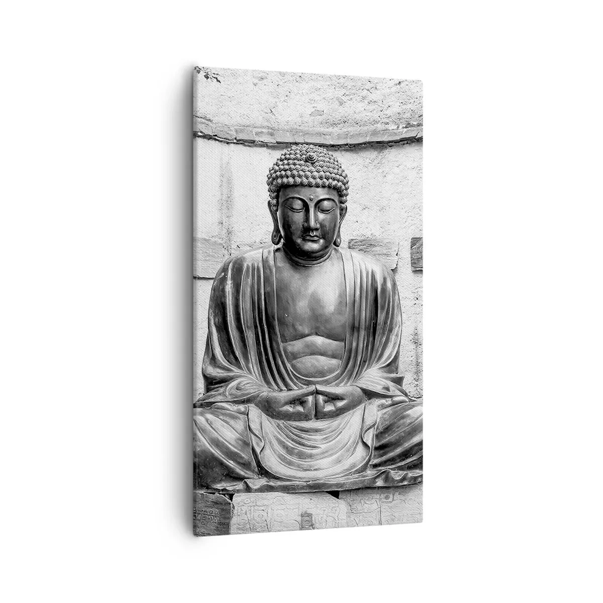 Quadro em tela - Na fonte da paz - 55x100 cm
