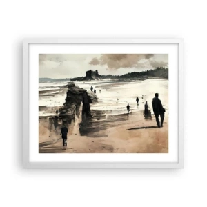 Pôster em moldura branca - Convocados - 50x40 cm