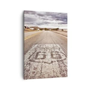 Quadro em tela - Mother Road - uma lenda americana - 50x70 cm