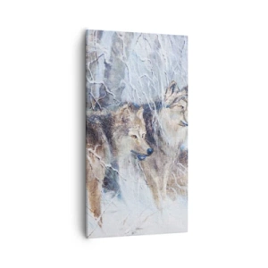 Quadro em tela - Atenção! Está a vir... - 55x100 cm