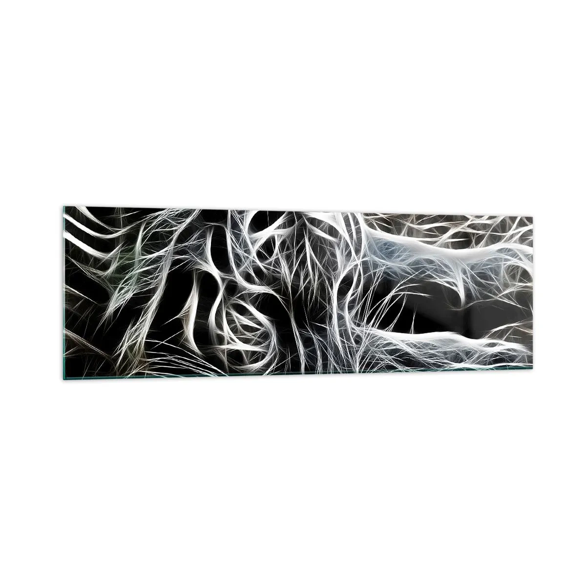 Quadro em vidro - Um estudo da leveza do gato - 160x50 cm