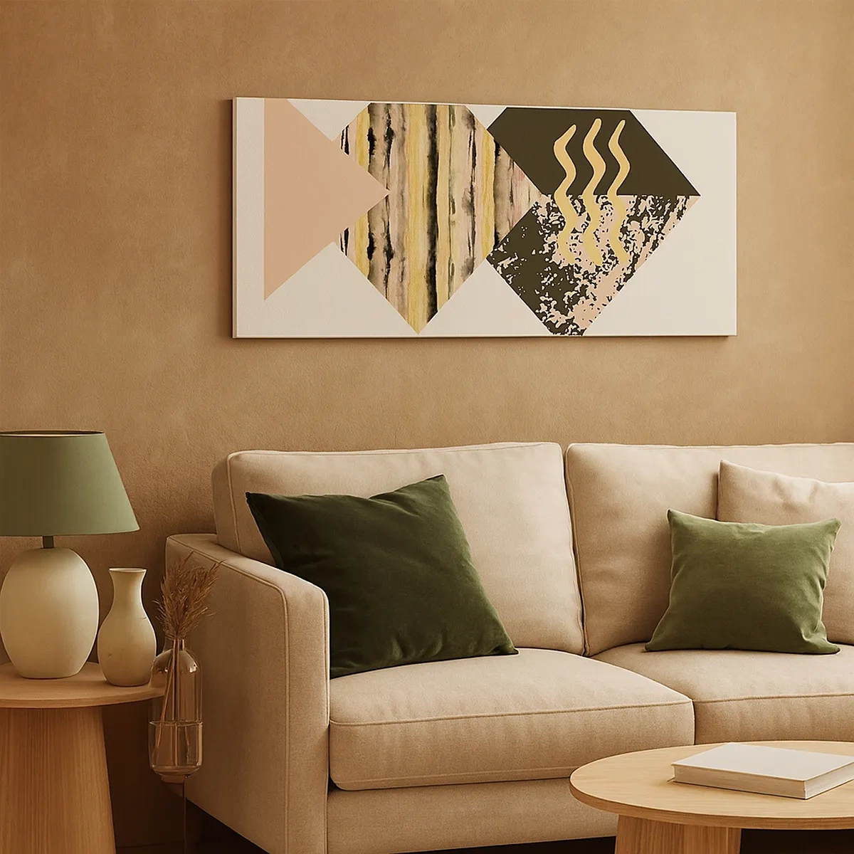 Quadro em tela - Não é tão simples assim - 30x30 cm