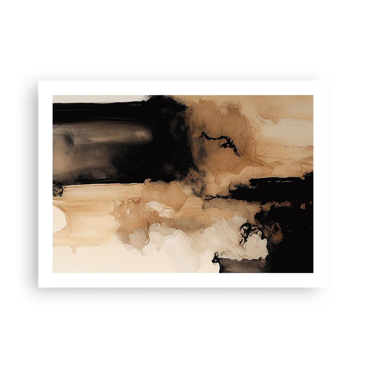 Pôster - Abstração intrigante - 70x50 cm