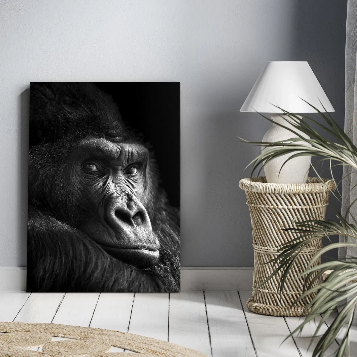 Quadro em tela - E para que é que estás a olhar? - 50x70 cm