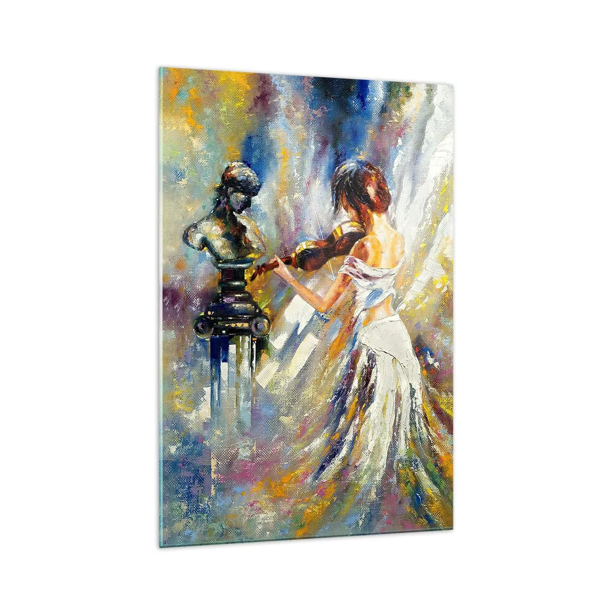 Quadro em vidro - Ożywić uczuciem - 70x100 cm