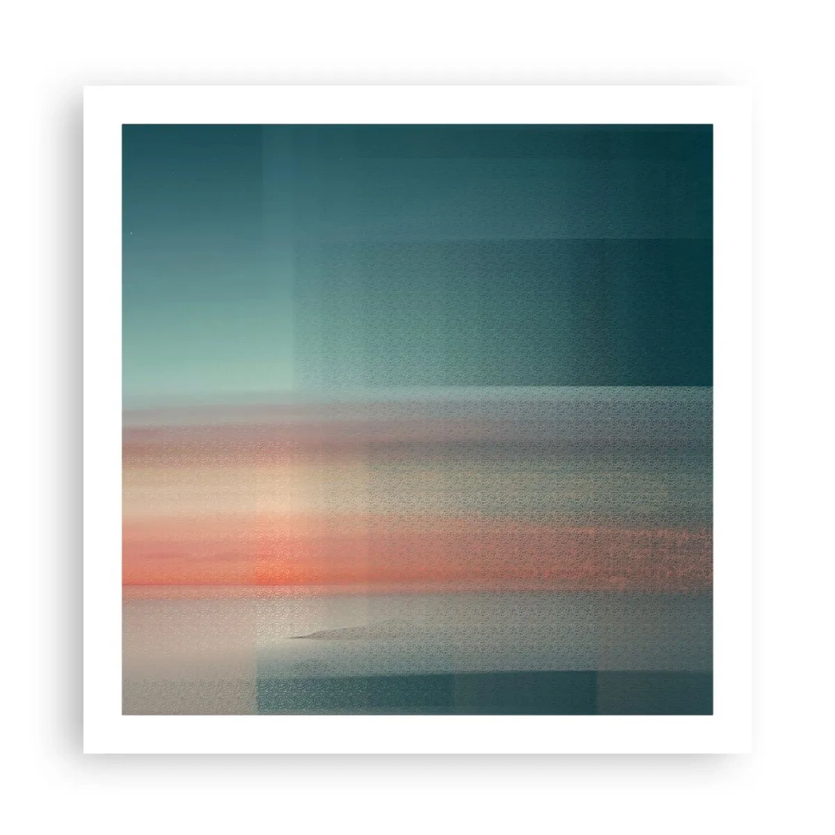 Pôster - Resumo: ondas de luz - 60x60 cm