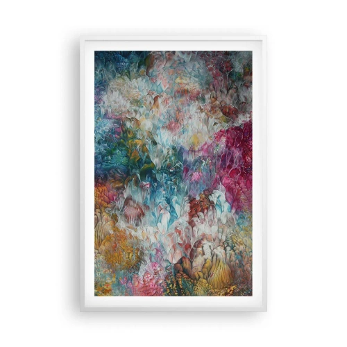 Pôster em moldura branca - Em plena floração - 61x91 cm