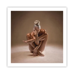 Pôster - Unidade de corpo e alma - 60x60 cm