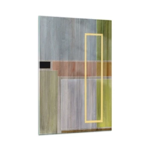 Quadro em vidro - Simples e calmo - 80x120 cm