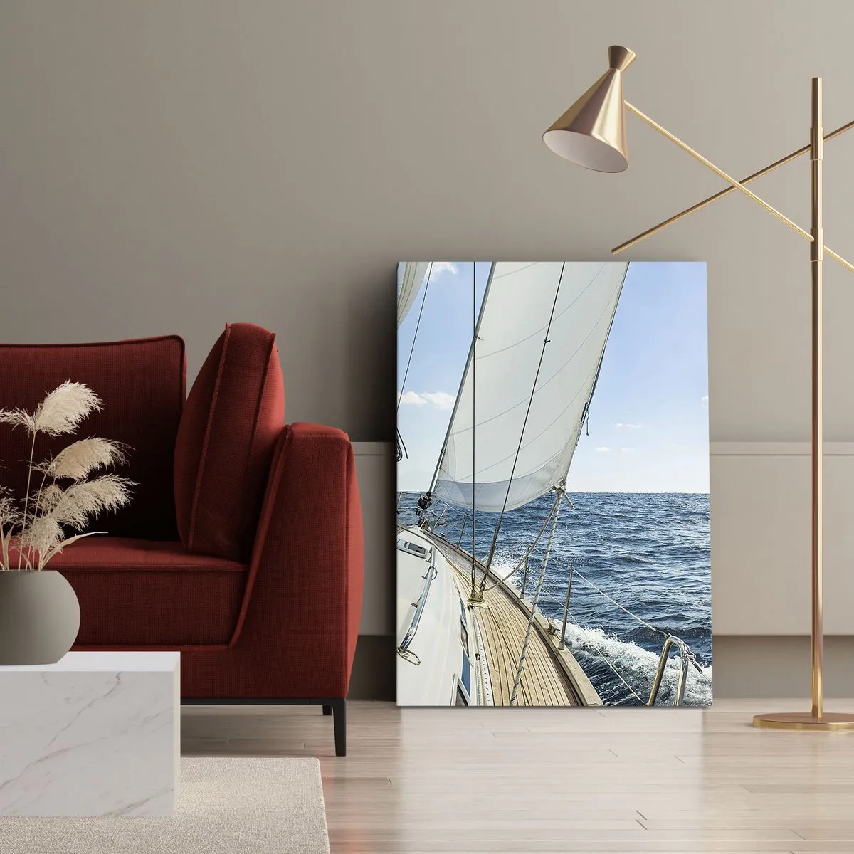 Quadro em tela - Ahoy, aventura - 50x70 cm