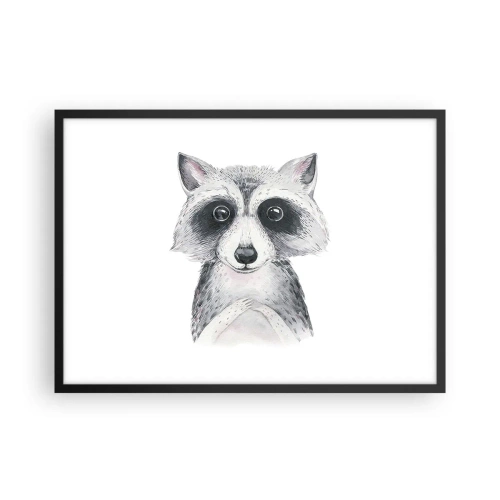 Pôster com moldura preta - Um momento de emoção - 70x50 cm