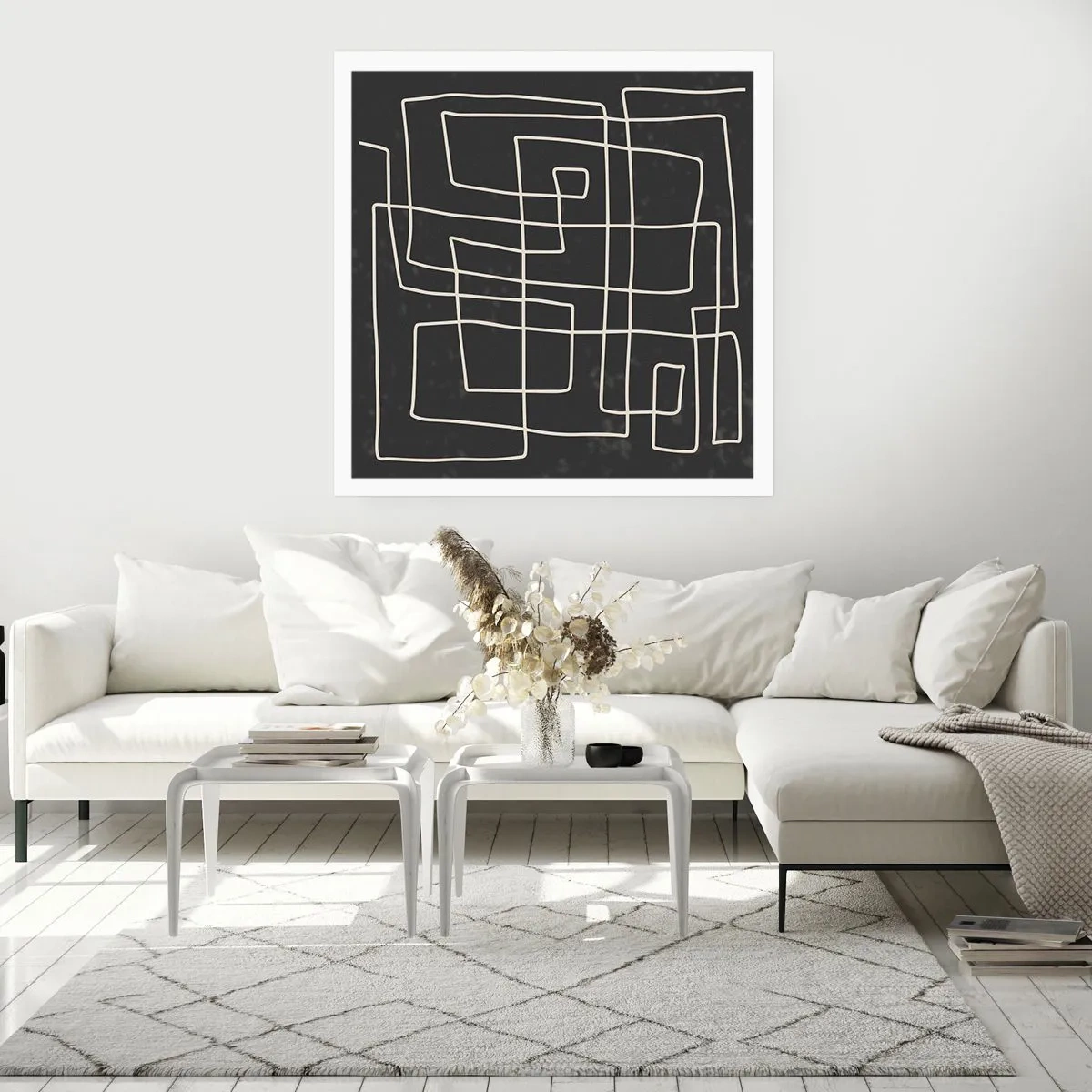 Pôster - Não é tão simples - 60x60 cm