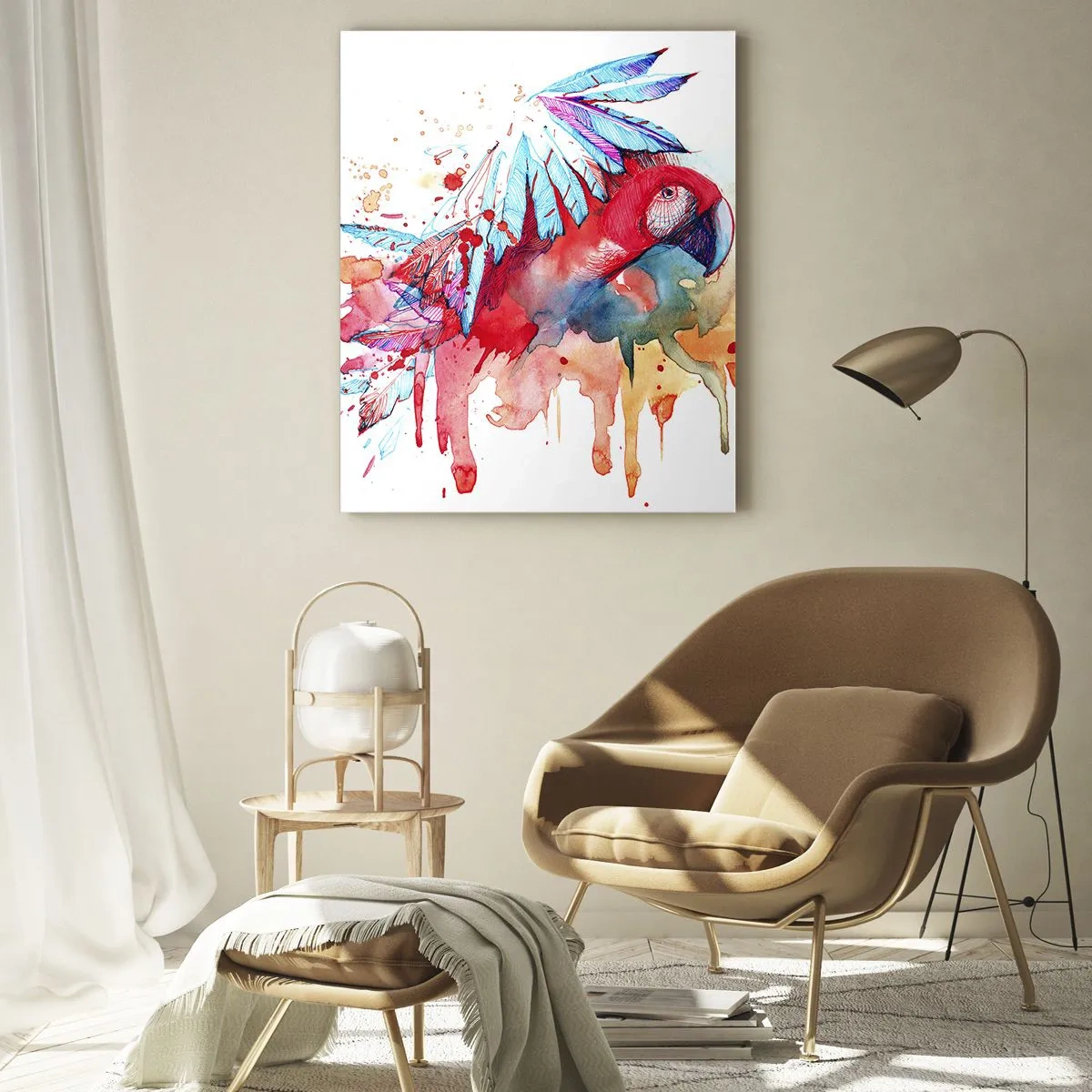 Quadro em vidro - . - 50x70 cm