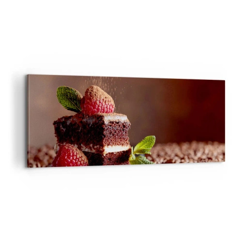 Quadro em tela - A vida é doce - 100x40 cm