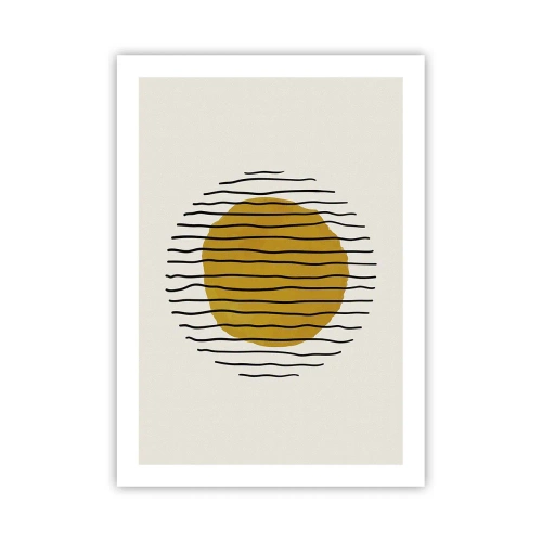 Pôster - Abstração a tremer com o calor - 50x70 cm