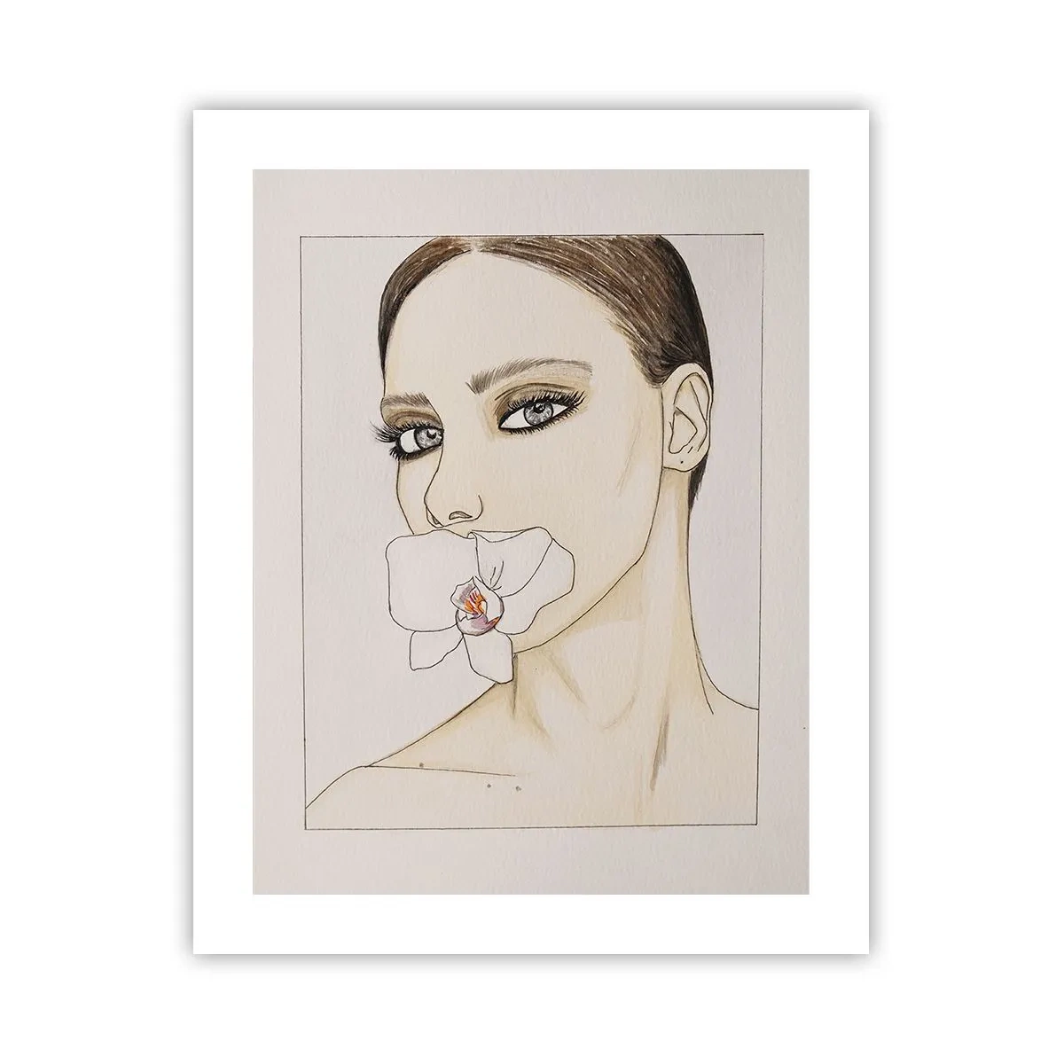 Pôster - Símbolo de elegância e beleza - 40x50 cm