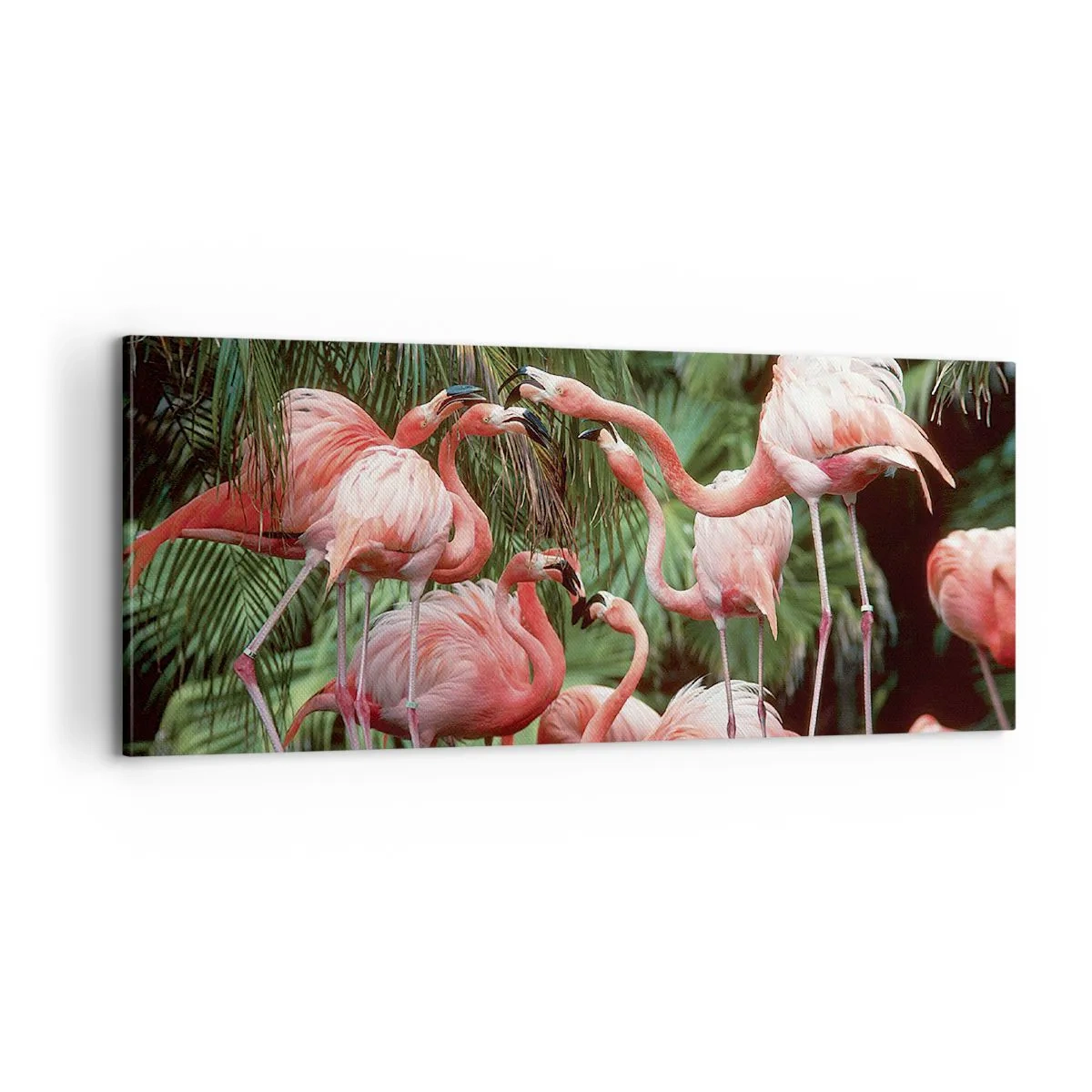 Quadro em tela - Fofocas da tarde - 100x40 cm