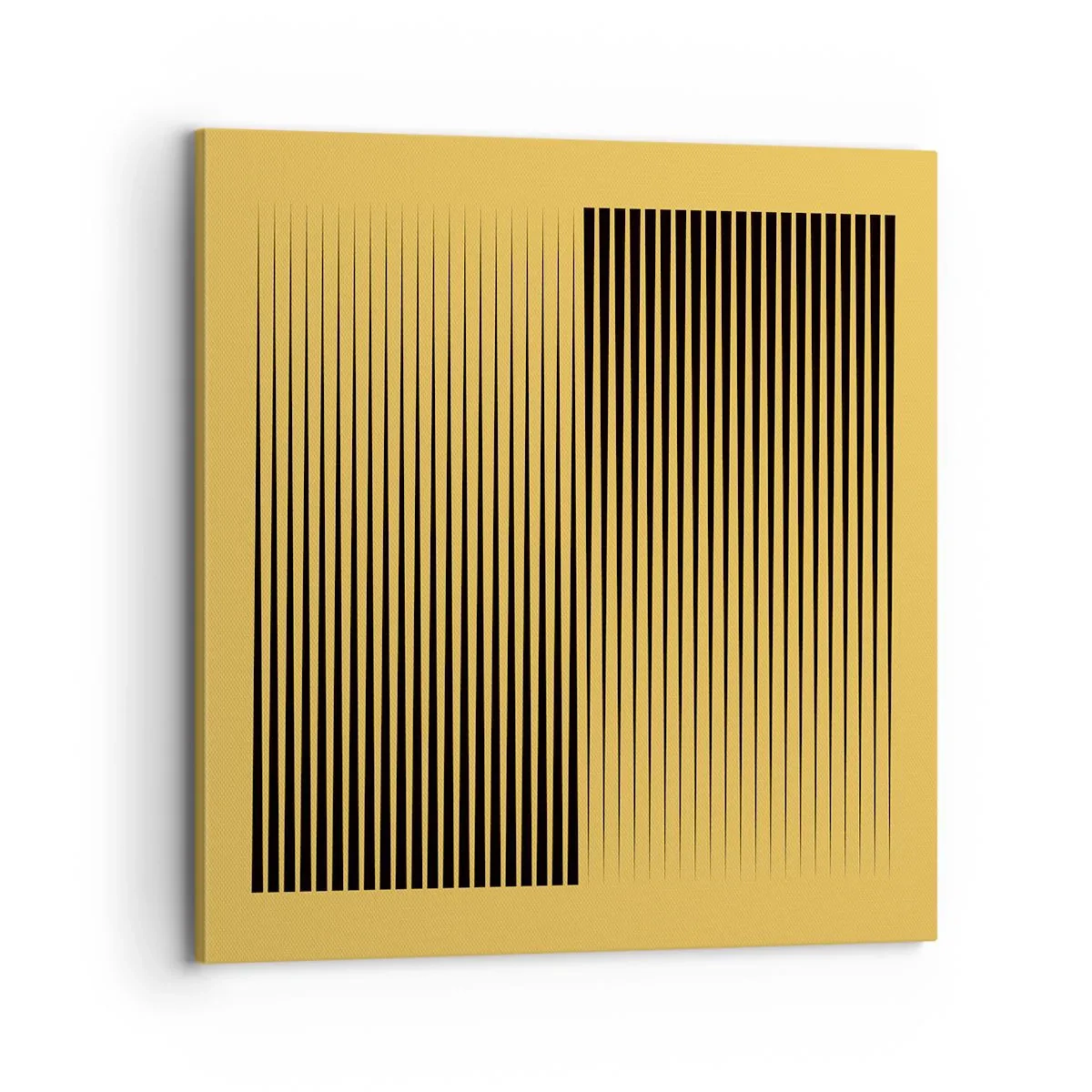 Quadro em tela - Quadratura de opostos - 70x70 cm