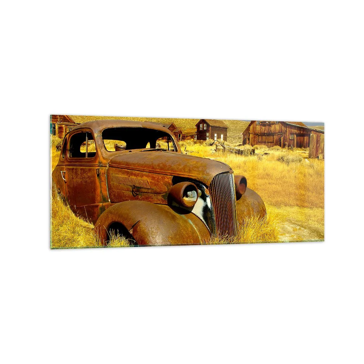 Quadro em vidro - Um merecido descanso - 120x50 cm