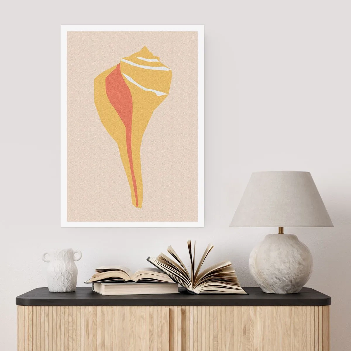 Pôster - Abstração orgânica – crescimento - 61x91 cm