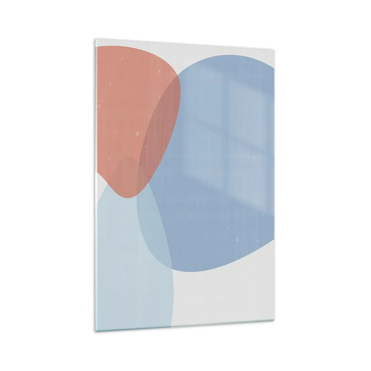 Quadro em vidro - Relacionamentos pastel - 70x100 cm