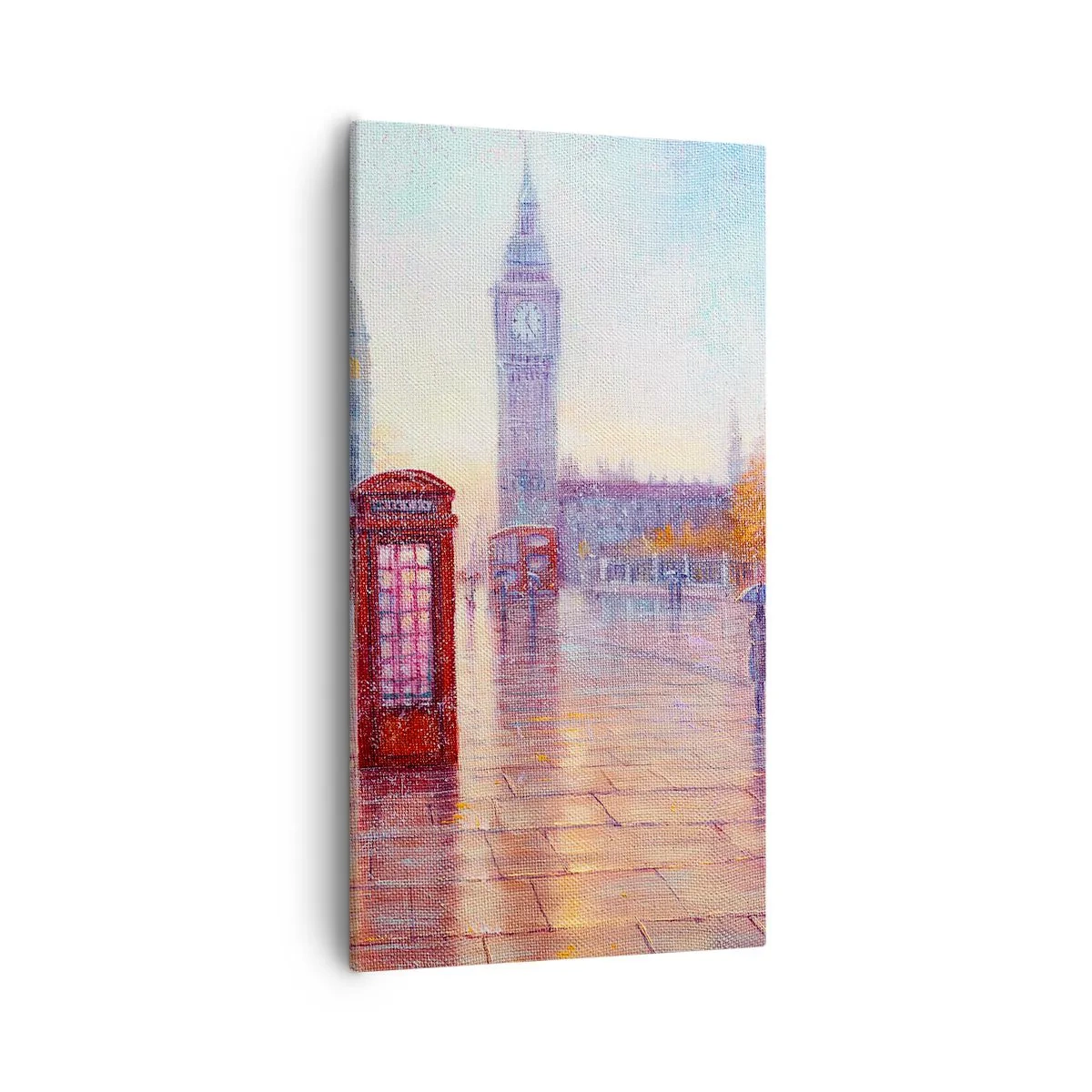 Quadro em tela - Um dia de outono em Londres - 55x100 cm