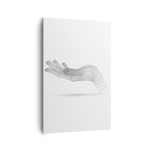 Quadro em tela - Mão de mola - 80x120 cm