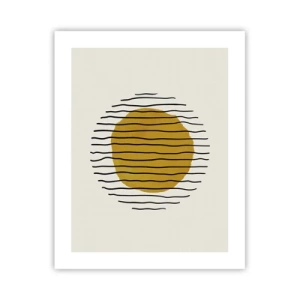 Pôster - Abstração a tremer com o calor - 40x50 cm