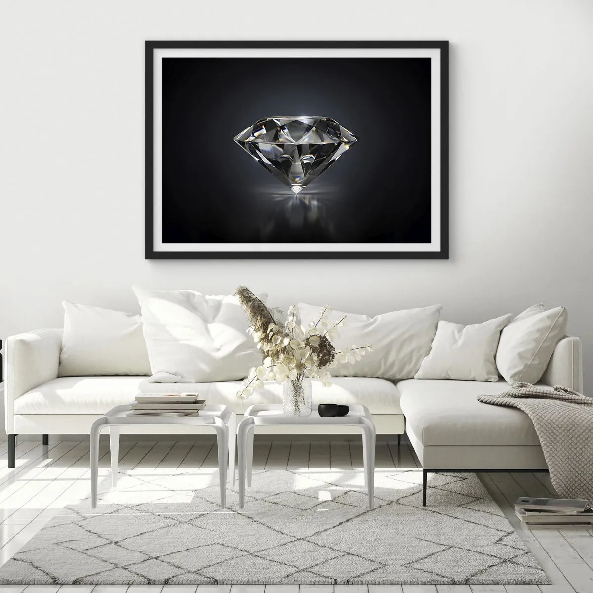 Pôster com moldura preta - Best girls friend - 91x61 cm