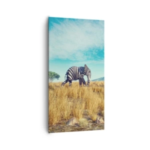 Quadro em tela - Cinza não está mais na moda - 65x120 cm