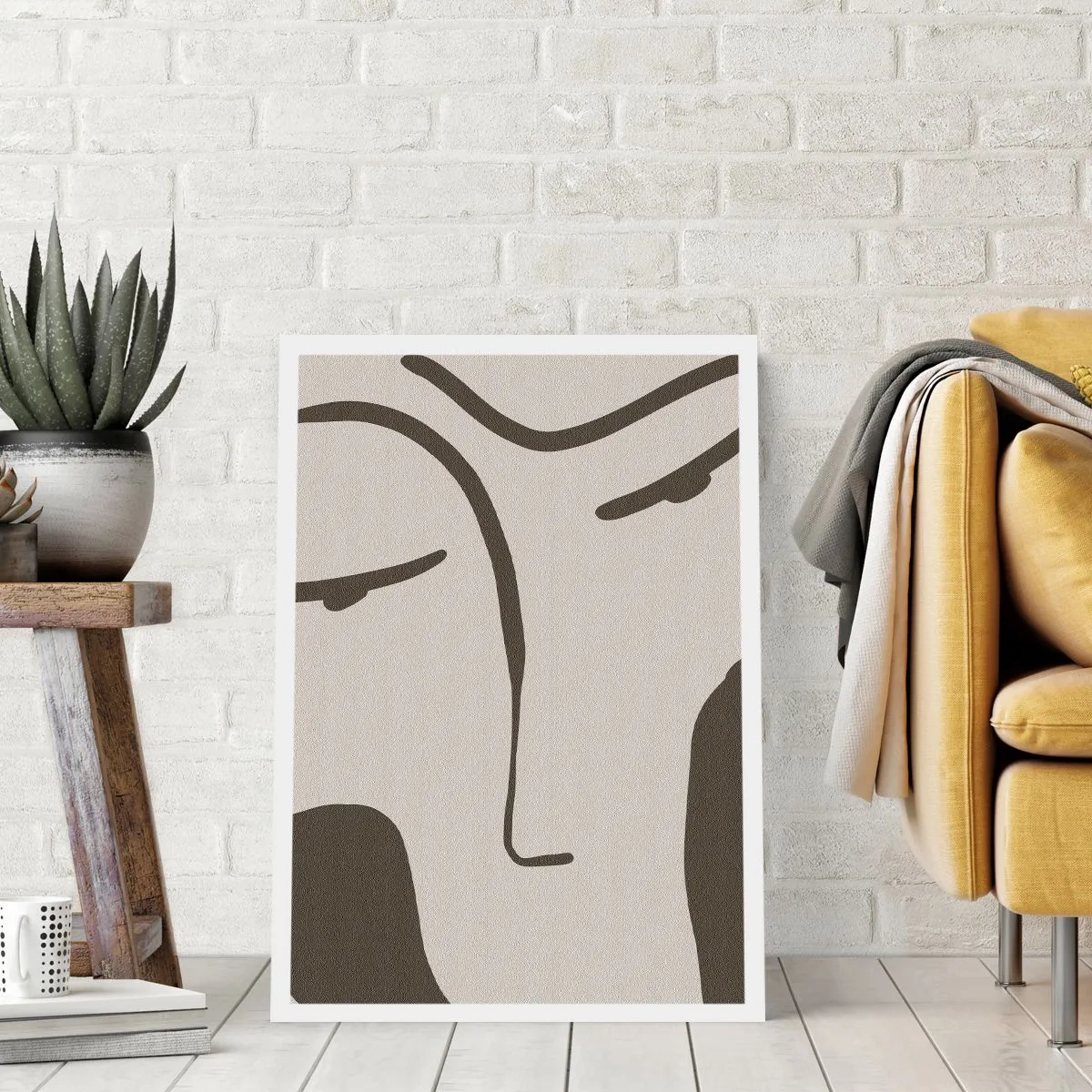 Pôster - Como uma pintura de Modigliani - 50x70 cm