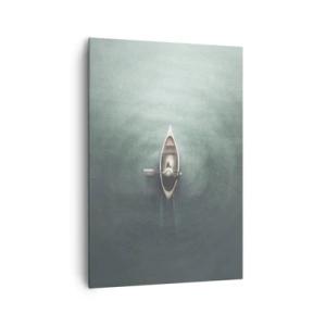 Quadro em tela - Através do lago da lua - 70x100 cm