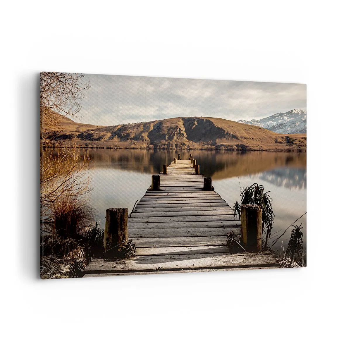 Quadro em tela - Paisagem em silêncio - 120x80 cm