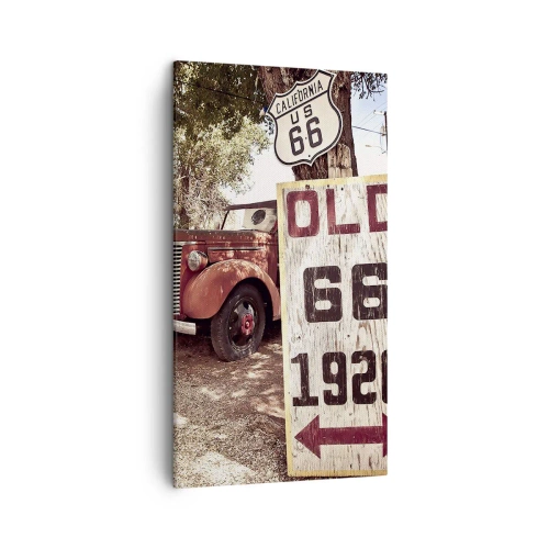 Quadro em tela - A lenda de uma província americana - 45x80 cm