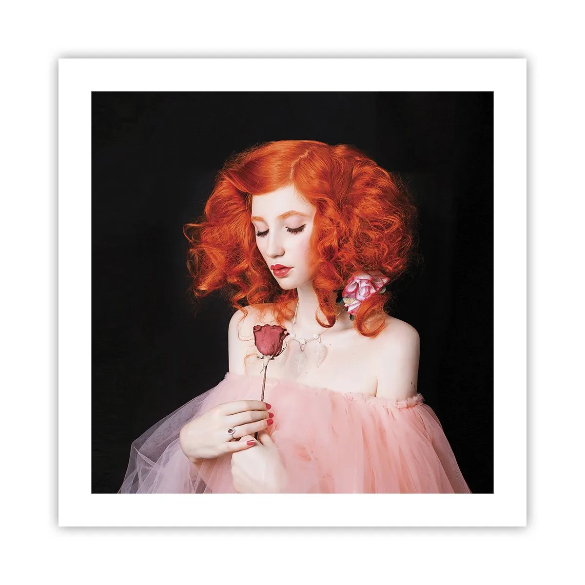 Pôster - Em estilo barroco - 50x50 cm