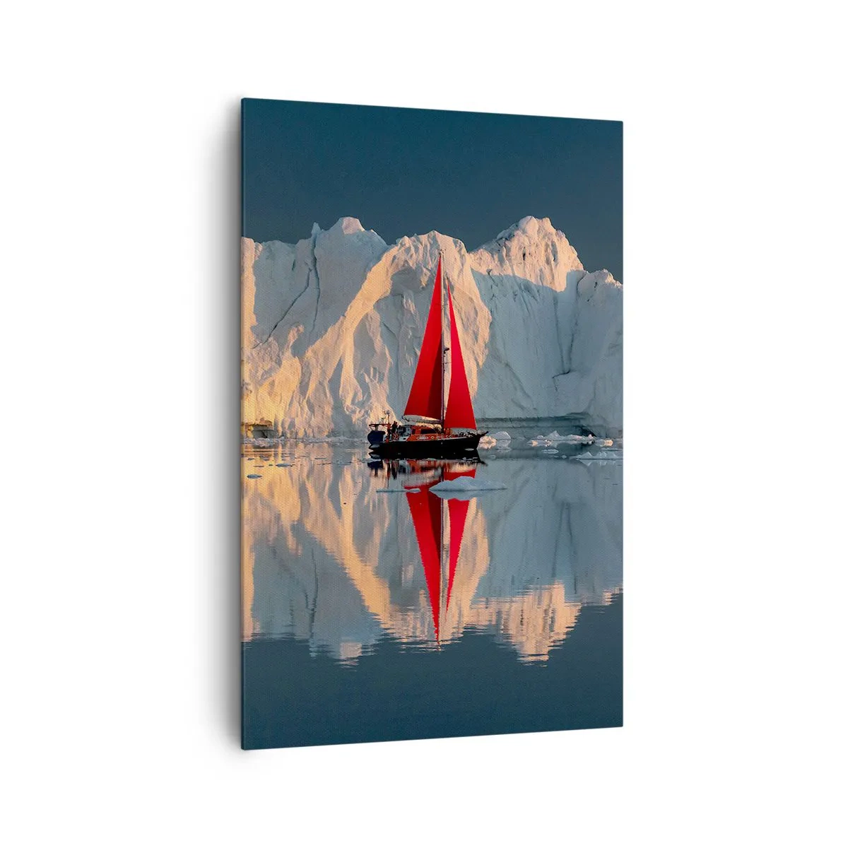 Quadro em tela - No fim do mundo - 80x120 cm