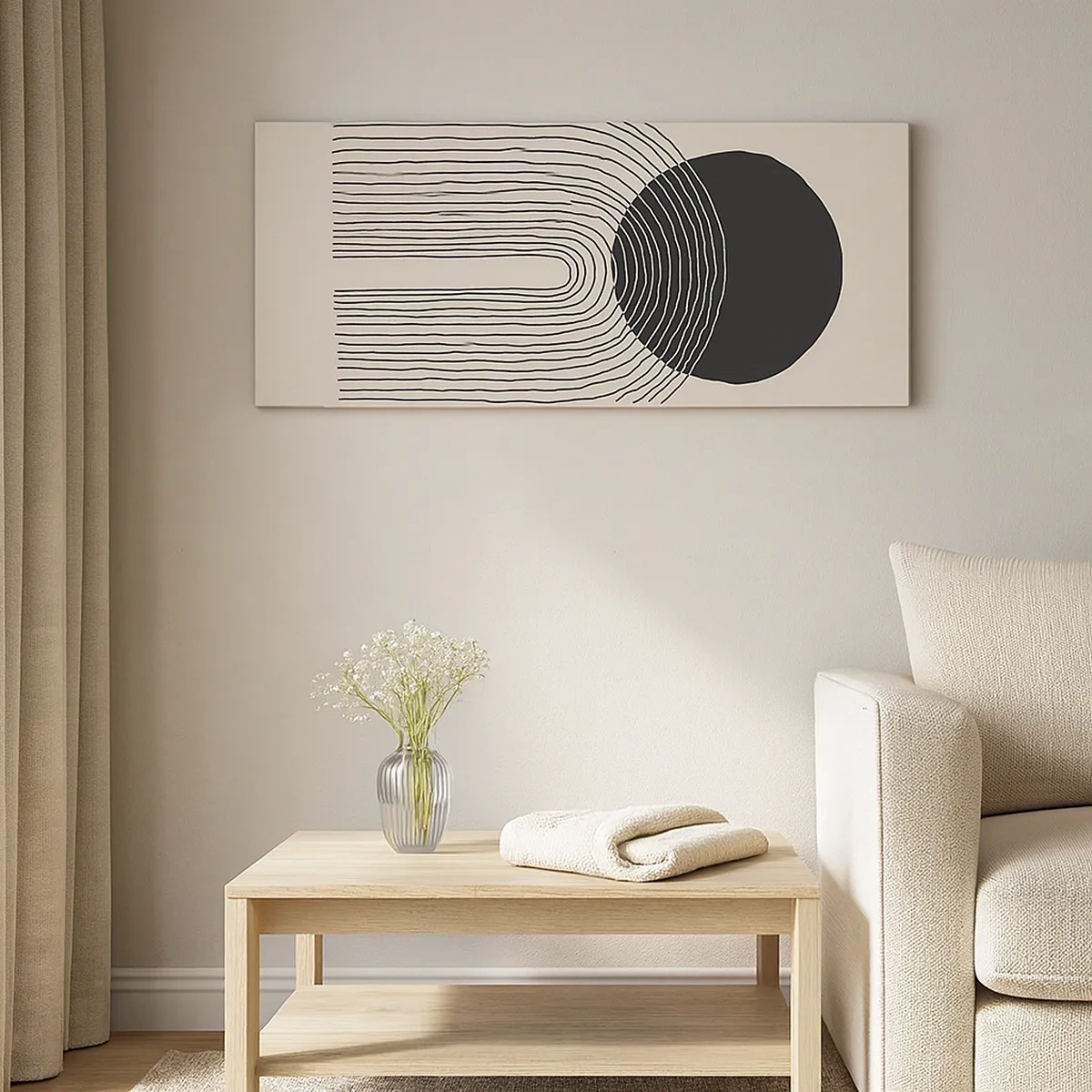 Quadro em tela - Tremores e confiança - 30x30 cm