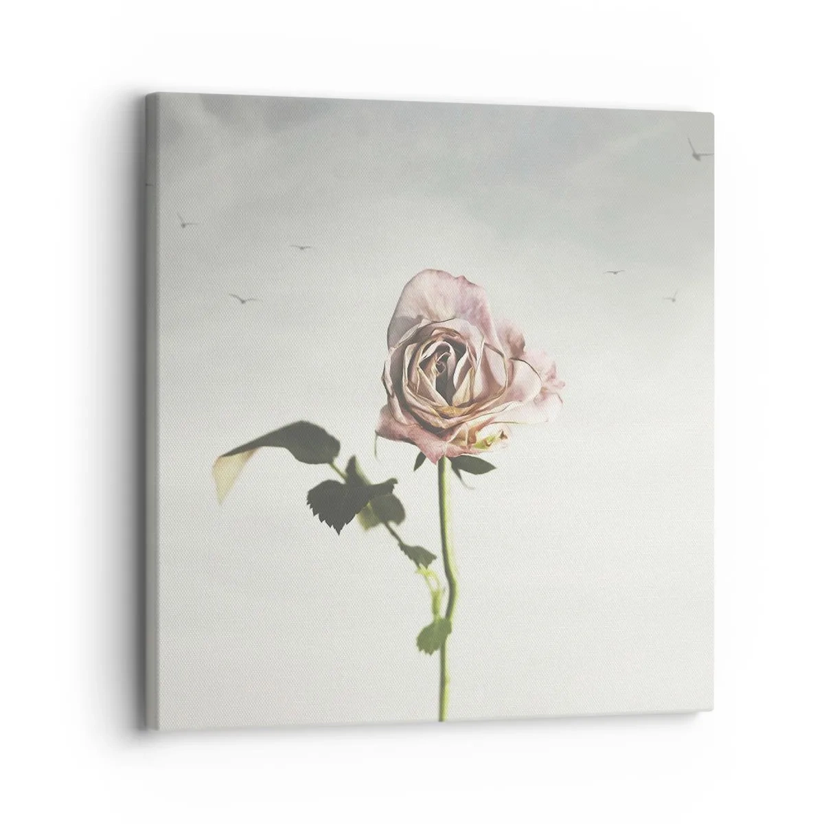 Quadro em tela - Boas-vindas da primavera  - 30x30 cm