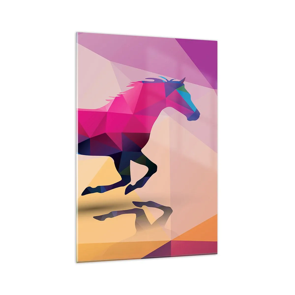 Quadro em vidro - O cubismo ainda vive - 70x100 cm