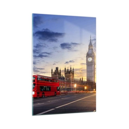 Quadro em vidro - Marcas distintivas - 50x70 cm