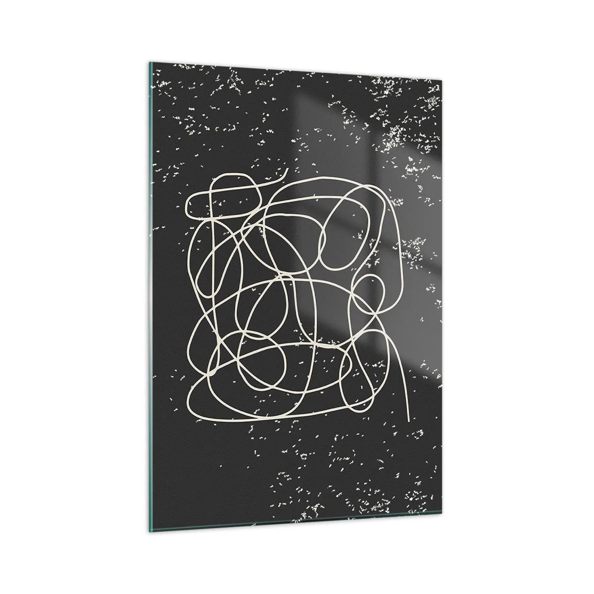 Quadro em vidro - Pensamentos errantes - 50x70 cm