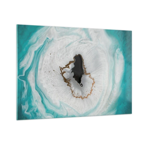 Quadro em vidro - Penetrar no interior - 100x70 cm