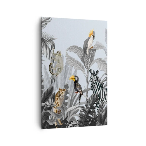 Quadro em tela - Conto de fadas africano - 80x120 cm