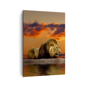 Quadro em tela - Rei da natureza - 50x70 cm