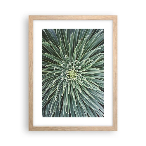 Pôster com moldura de carvalho claro - Nasce uma estrela - 30x40 cm