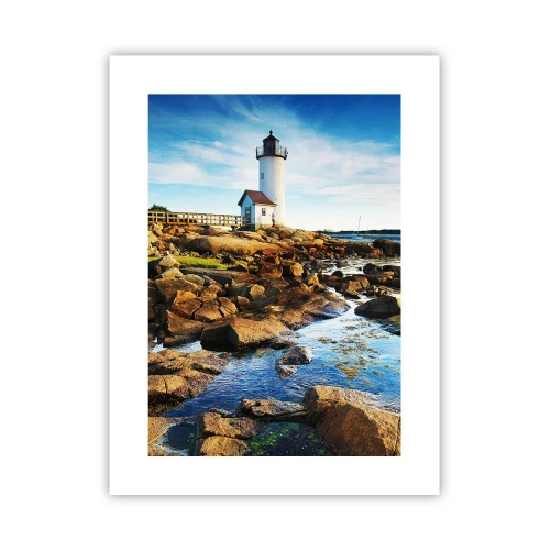 Pôster - Voltem bem, estou à espera - 30x40 cm