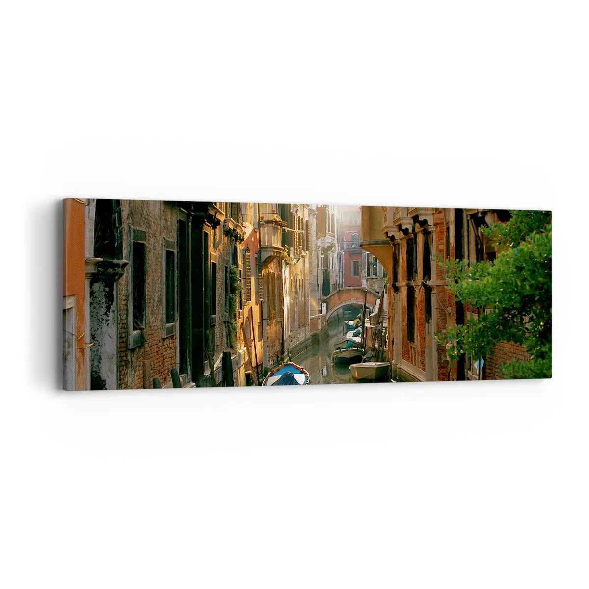 Quadro em tela - Em um beco veneziano - 90x30 cm
