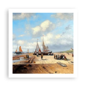 Pôster - Pós-caça bem-sucedida - 60x60 cm