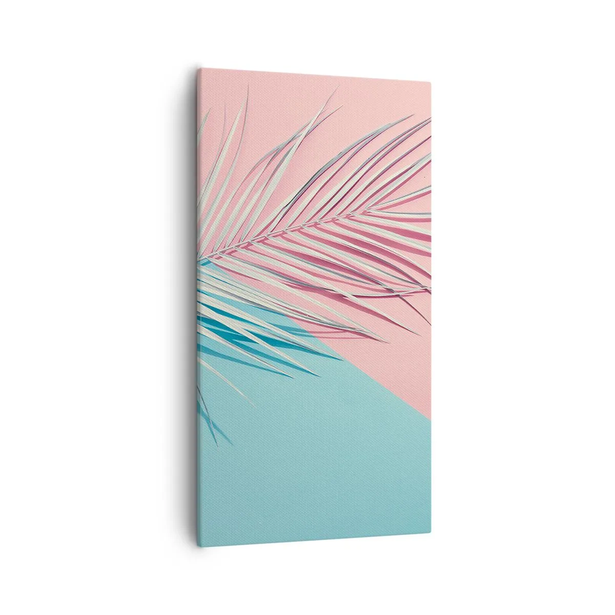 Quadro em tela - Impressão tropical - 55x100 cm