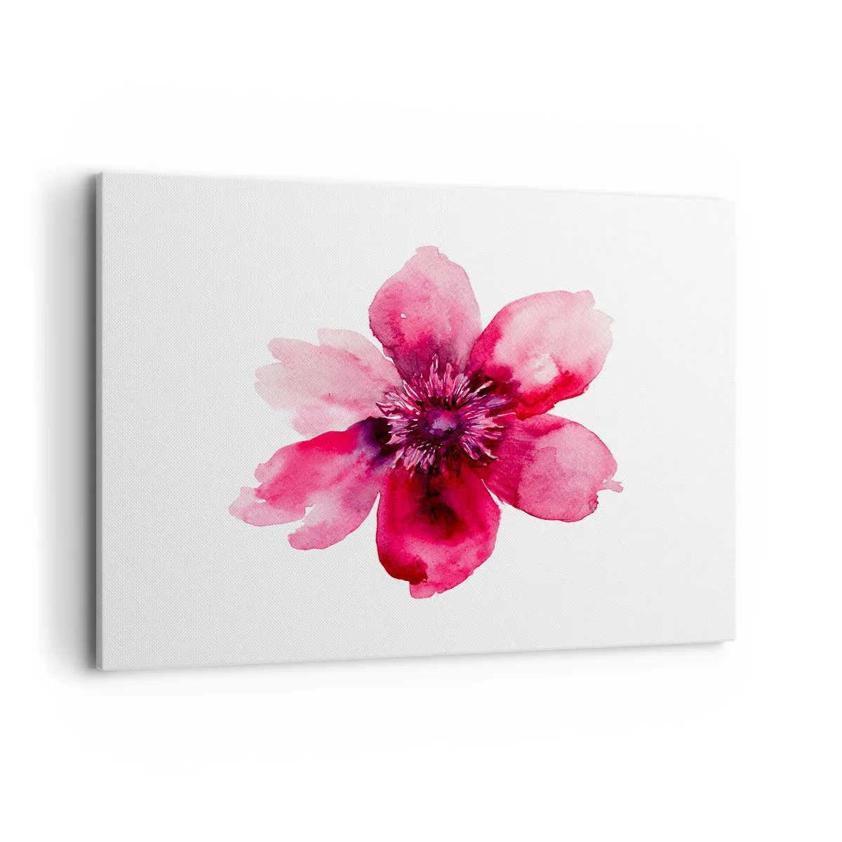 Quadro em tela - Beijo carmim perfumado - 100x70 cm